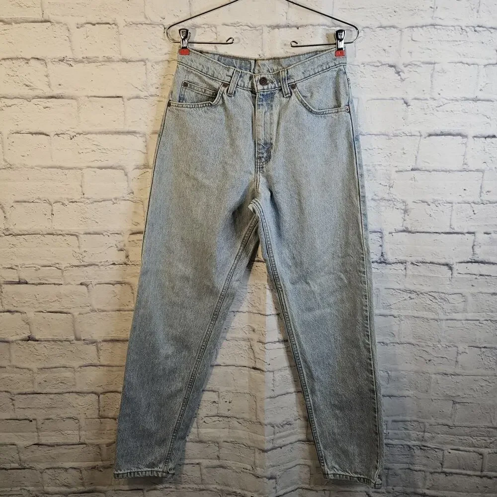 Levi's 550 Relaxed Fit Mens Jeans 30x32 (28x29.5) Light Wash 90's